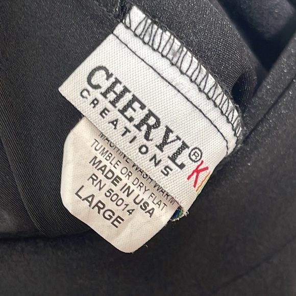 ❤️ 🆕 CHERYL Girls Leggings Size L - Picture 4 of 4